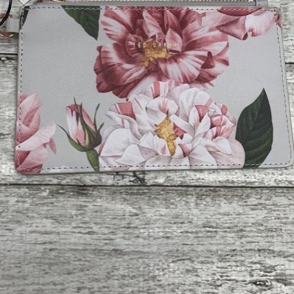ted baker floral clutch
